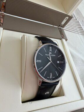 Maurice Lacroix Men’s Watch Eliros Date Black Dial